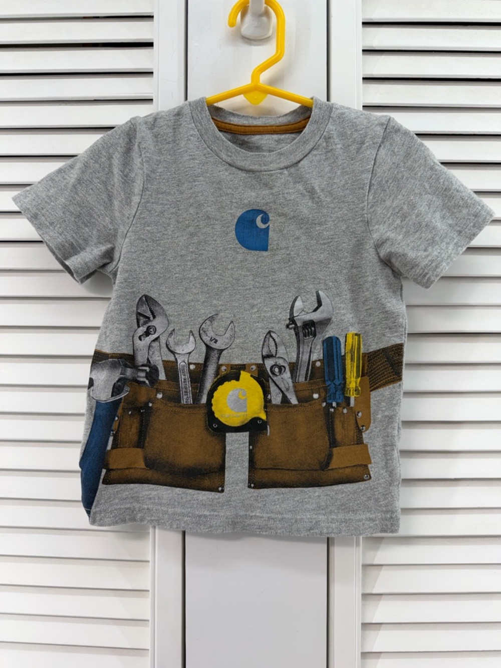 Carhartt Kids' Gray Tool Belt Graphic Tee